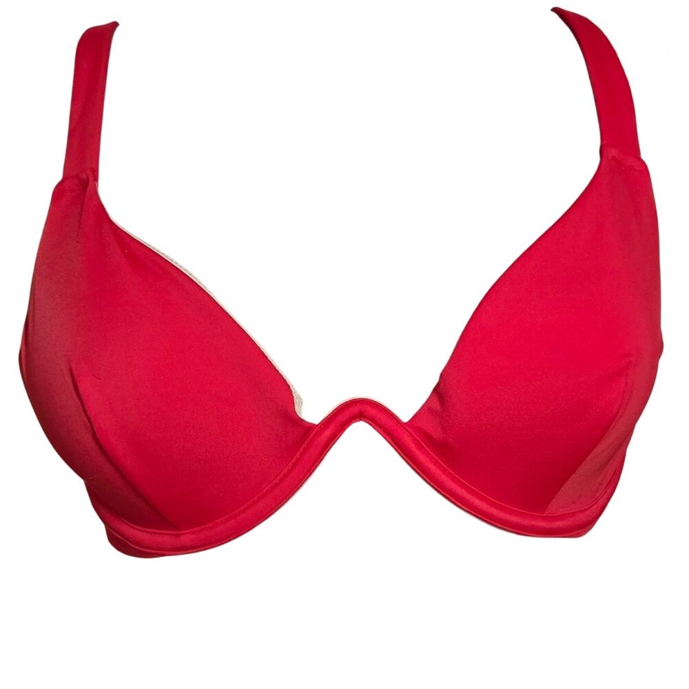 Red Bikini Top Size 36 B New with Tags